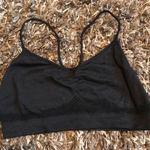 Black bralette